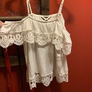 off the shoulder blouse
